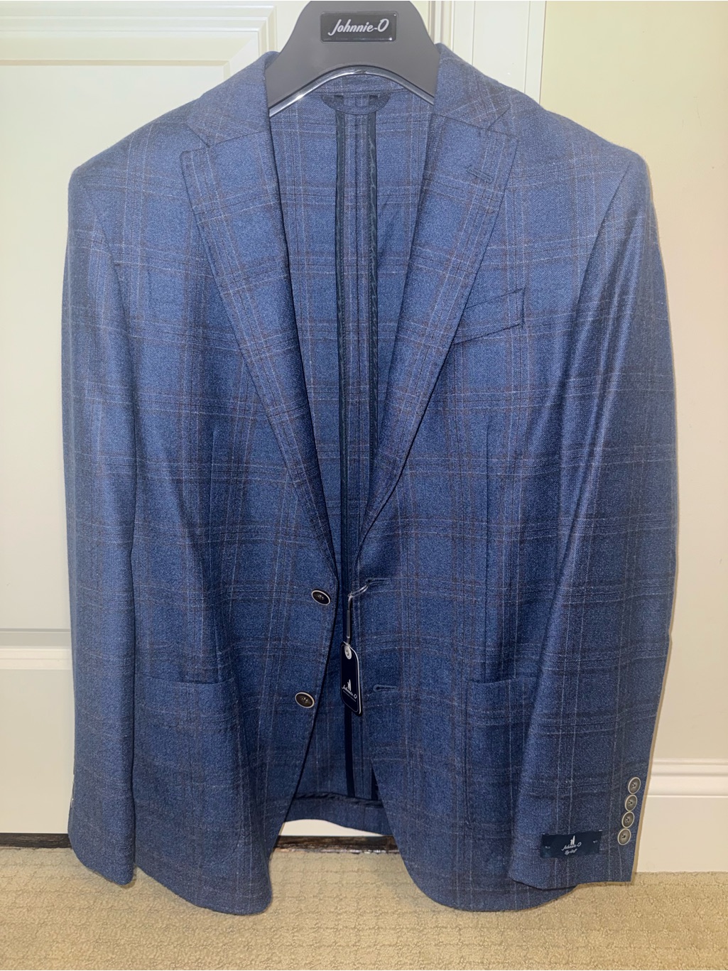 Johnnie-O Schroder Blazer Laguna Blue